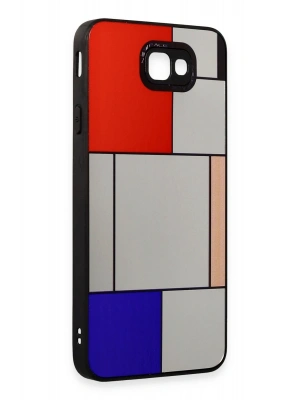 Newface Samsung Galaxy J7 Prime Kılıf Mirror Desenli Kapak - Mirror - 9