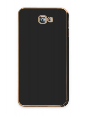 Newface Samsung Galaxy J7 Prime Kılıf Volet Silikon - Siyah