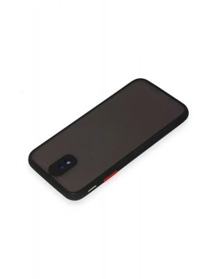 Newface Samsung Galaxy J7 Pro / J730 Kılıf Montreal Silikon Kapak - Siyah