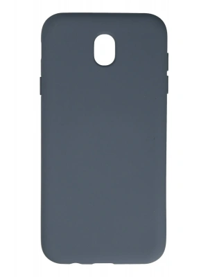 Newface Samsung Galaxy J7 Pro / J730 Kılıf Nano içi Kadife Silikon - Gri