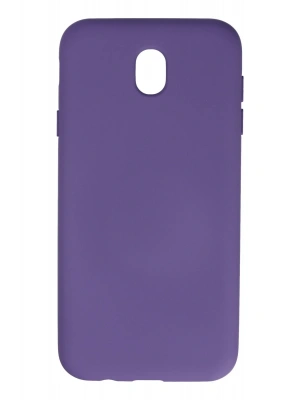 Newface Samsung Galaxy J7 Pro / J730 Kılıf Nano içi Kadife Silikon - Mor
