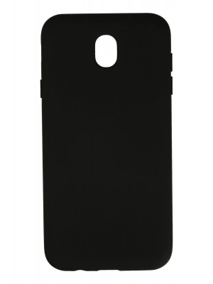 Newface Samsung Galaxy J7 Pro / J730 Kılıf Nano içi Kadife Silikon - Siyah