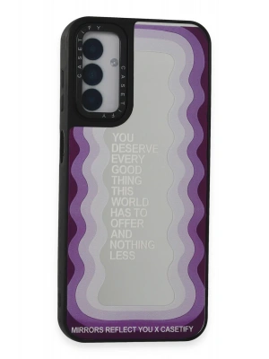 Newface Samsung Galaxy M14 5G Kılıf Mirror Desenli Kapak - Mirror - 5