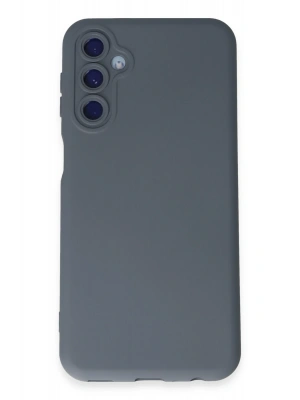 Newface Samsung Galaxy M14 5G Kılıf Nano içi Kadife Silikon - Gri
