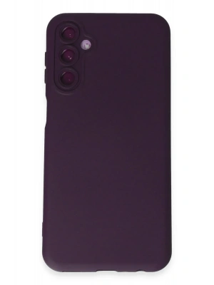Newface Samsung Galaxy M14 5G Kılıf Nano içi Kadife Silikon - Mor