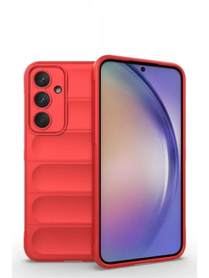 Newface Samsung Galaxy M14 5G Kılıf Optimum Silikon - Kırmızı