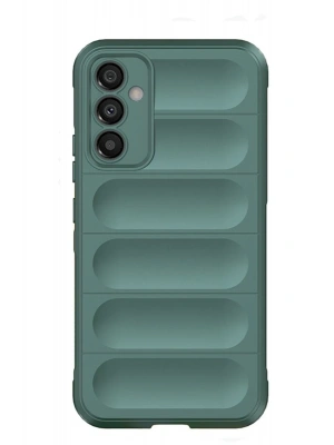 Newface Samsung Galaxy M14 5G Kılıf Optimum Silikon - Koyu Yeşil