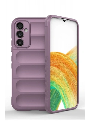 Newface Samsung Galaxy M14 5G Kılıf Optimum Silikon - Mor