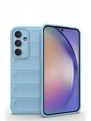 Newface Samsung Galaxy M14 5G Kılıf Optimum Silikon - Sky Blue