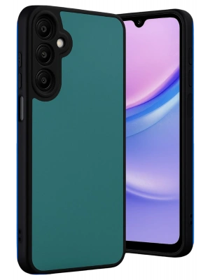 Newface Samsung Galaxy M15 Kılıf Aras Deri Kapak - Açık Yeşil