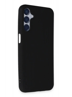 Newface Samsung Galaxy M15 Kılıf First Silikon - Siyah