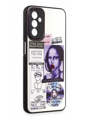 Newface Samsung Galaxy M23 Kılıf Mirror Desenli Kapak - Mirror - 2