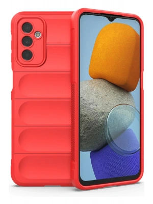 Newface Samsung Galaxy M23 Kılıf Optimum Silikon - Kırmızı