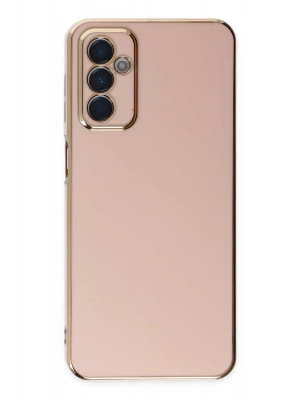 Newface Samsung Galaxy M23 Kılıf Volet Silikon - Pembe