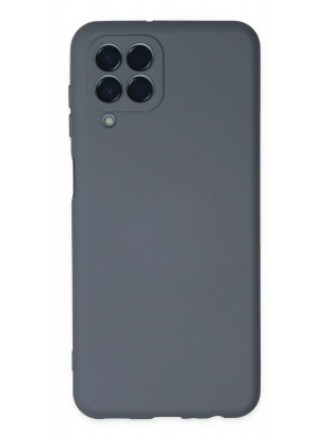 Newface Samsung Galaxy M33 Kılıf Nano içi Kadife Silikon - Gri