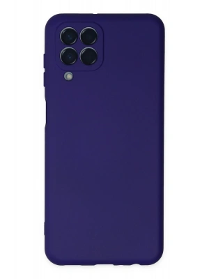 Newface Samsung Galaxy M33 Kılıf Nano içi Kadife Silikon - Mor