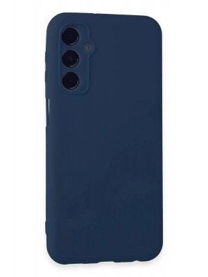 Newface Samsung Galaxy M34 5G Kılıf First Silikon - Lacivert