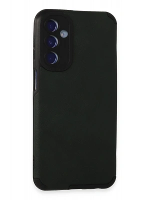 Newface Samsung Galaxy M34 5G Kılıf Loop Deri Silikon - Yeşil