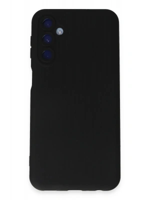 Newface Samsung Galaxy M34 5G Kılıf Nano içi Kadife Silikon - Siyah