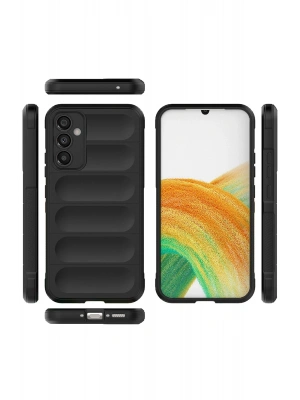 Newface Samsung Galaxy M34 5G Kılıf Optimum Silikon - Siyah