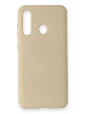 Newface Samsung Galaxy M40 Kılıf Nano içi Kadife Silikon - Kemik