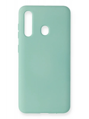 Newface Samsung Galaxy M40 Kılıf Nano içi Kadife Silikon - Turkuaz