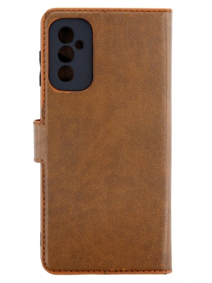 Newface Samsung Galaxy M52 5G Kılıf Trend S Plus Kapaklı Kılıf - Taba