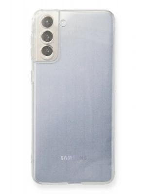 Newface Samsung Galaxy S21 FE Kılıf Lüx Şeffaf Silikon