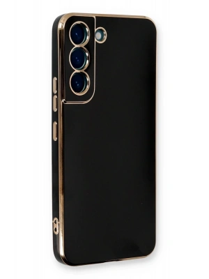 Newface Samsung Galaxy S21 FE Kılıf Volet Silikon - Siyah