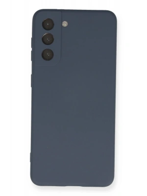 Newface Samsung Galaxy S21 Kılıf Nano içi Kadife Silikon - Gri