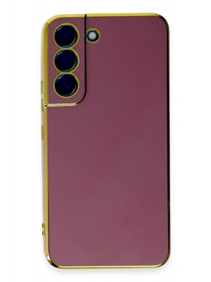 Newface Samsung Galaxy S21 Kılıf Volet Silikon - Kırmızı