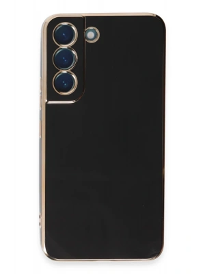 Newface Samsung Galaxy S21 Kılıf Volet Silikon - Siyah