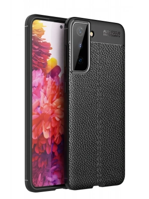 Newface Samsung Galaxy S21 Plus Kılıf Auto Focus Kapak - Siyah