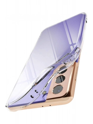 Newface Samsung Galaxy S21 Plus Kılıf Lüx Şeffaf Silikon