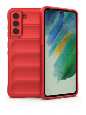 Newface Samsung Galaxy S22 Plus Kılıf Optimum Silikon - Kırmızı