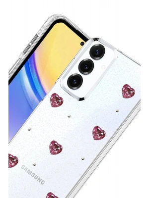 Newface Samsung Galaxy S23 FE Fiyonk Desenli Kapak - Desen 3