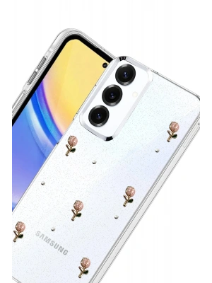 Newface Samsung Galaxy S23 FE Fiyonk Desenli Kapak - Desen 6