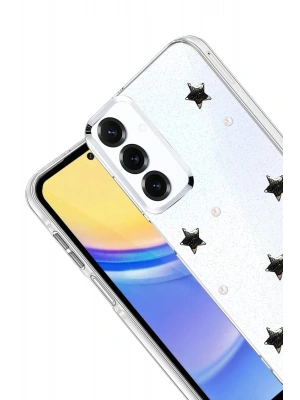 Newface Samsung Galaxy S23 FE Fiyonk Desenli Kapak - Desen 7