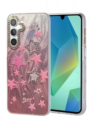 Newface Samsung Galaxy S23 FE Kılıf Blade Aynalı Desenli Kapak - Desen 7