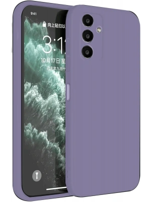 Newface Samsung Galaxy S23 FE Kılıf First Silikon - Lila