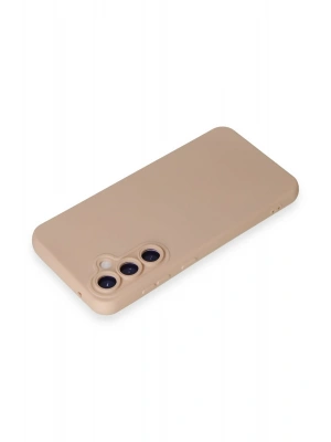 Newface Samsung Galaxy S23 FE Kılıf Nano içi Kadife Silikon - Pudra