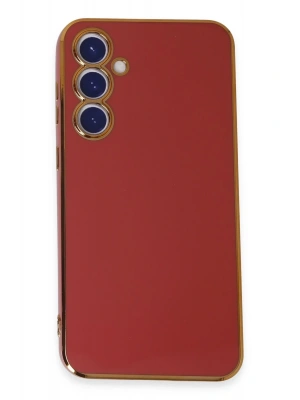 Newface Samsung Galaxy S23 FE Kılıf Volet Silikon - Kırmızı