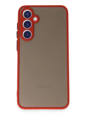 Newface Samsung Galaxy S23 Kılıf Montreal Silikon Kapak - Kırmızı