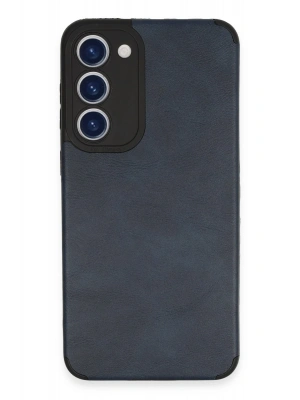 Newface Samsung Galaxy S23 Plus Kılıf Loop Deri Silikon - Lacivert