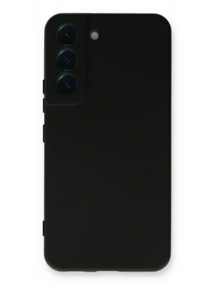 Newface Samsung Galaxy S23 Plus Kılıf Nano içi Kadife Silikon - Siyah