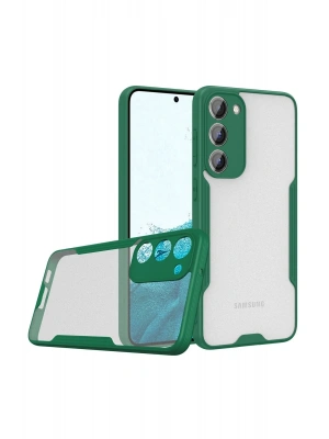 Newface Samsung Galaxy S23 Plus Kılıf Platin Silikon - Yeşil