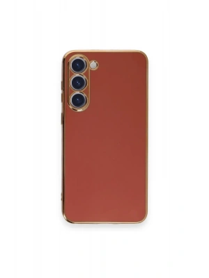 Newface Samsung Galaxy S23 Plus Kılıf Volet Silikon - Kırmızı