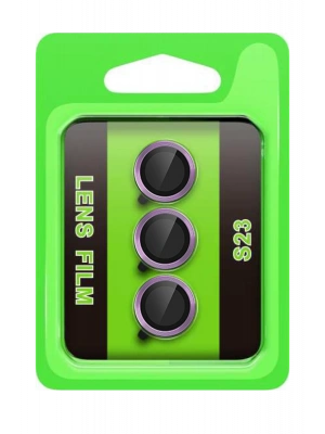 Newface Samsung Galaxy S23 Raze Metal Kamera Lens - Mor