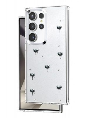 Newface Samsung Galaxy S23 Ultra Fiyonk Desenli Kapak - Desen 3