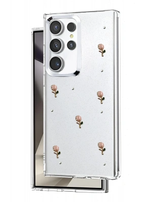 Newface Samsung Galaxy S23 Ultra Fiyonk Desenli Kapak - Desen 6